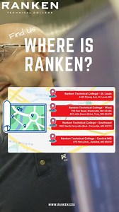 Where is Ranken? We have 4 convenient locations. Check them out at, https://ranken.edu/locations/ #rankentech #location | Ranken Technical College - St. Louis