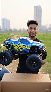big size rc monstar car unbox and drift test