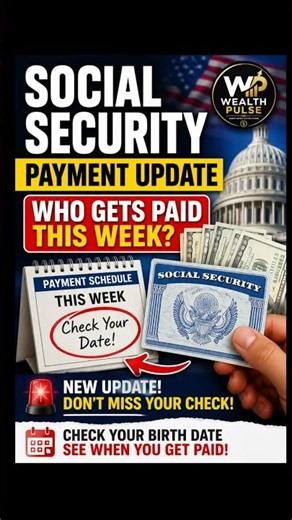 🚨 Social Security Payment Update: Who Gets Paid This Week? Don't Miss Your Check! 💵