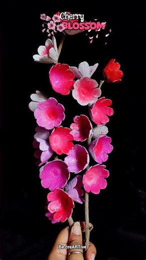 Diy Egg Tray Flower 🌷#shorts #youtubeshorts #eggtray #diy #craft #trending #viralvideo #ytshorts