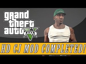 Grand Theft Auto 5 | Realistic HD Version of CJ Completed - CJ Character Mod For PC Versions!