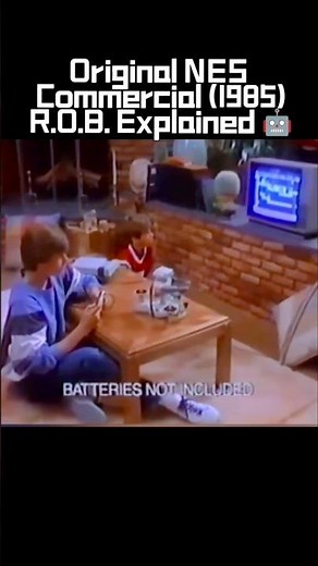 Original NES Commercial (1985) – R.O.B. Explained 🤖 #retrogaming #retro #nes #nintendo #gaming