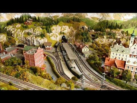 Modellbahnanlage in Spur N auf 2,75 qm