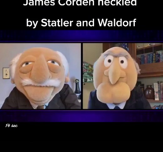 James Corden Heckled by Statler and Waldorf | Muppet Show Trolls