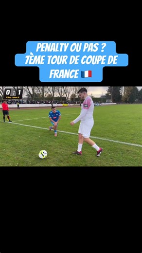 #Penalty ou pas ? 7ème tour de #CoupedeFrance 🇫🇷 #arbitrage #USAuby #AmiensSC