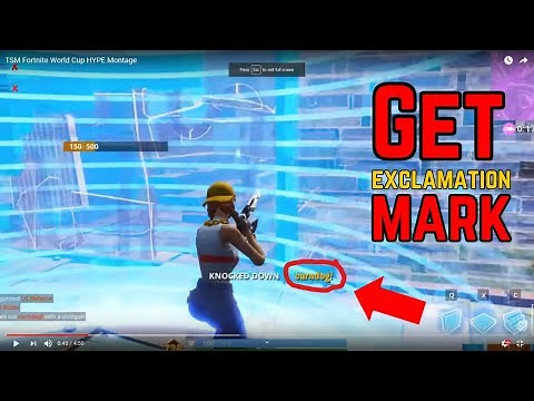 Get an exclamation mark to your Fortnite name in 2025 (Quick Guide)