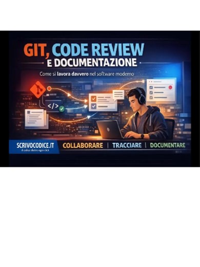 Git, Code Review e Documentazione: come si lavora davvero nel software moderno. In questo video parleremo proprio di questo: di come il lavoro nel digitale si sia spostato sugli strumenti e sui processi. Parleremo di Git, di code review, di issue tracking e di documentazione, non come strumenti “extra”, ma come elementi centrali del lavoro moderno. Puoi leggere quanto illustrato nel video, dal nostro articolo sul blog: https://scrivocodice.it/git-code-review-documentazione-lavoro-software-modern