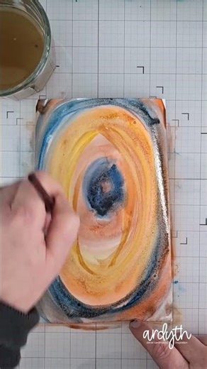 Easy Watercolor Techniques - Ovals!