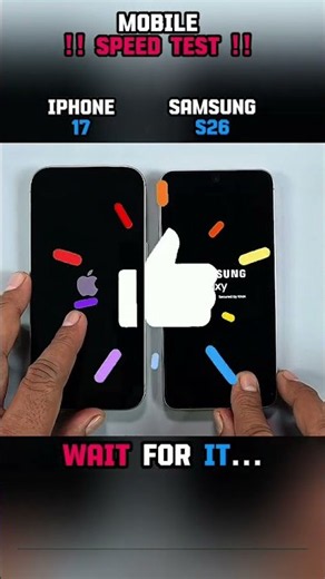 🚀⚡ IPHONE 17 VS SAMSUNG S26 SPEED TEST!!