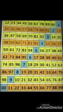 TABLA JALADERA DE LOS NUMEROS QUE SALEN