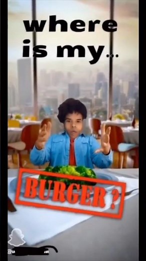 Where is my BURGER? #funny