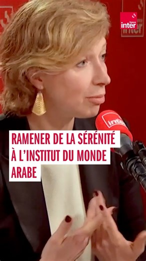 Invitée de 7h50 au micro de Benjamin Duhamel, Anne-Claire Legendre, nouvelle présidente de l'Institut du monde arabe, tient à “ramener de la sérénité” suite aux révélations des dossiers Epstein au sujet de Jack Lang. Pour en savoir plus ➡️ https://l.franceinter.fr/qC3 | France Inter