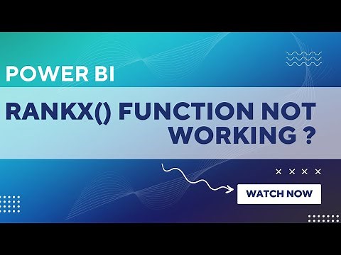 SOLVE RANKX PROBLEM IN POWER BI | RANKS PROBLEM IN POWER BI MATRIX | USE OF RANKX() AND ISINSCOPE()