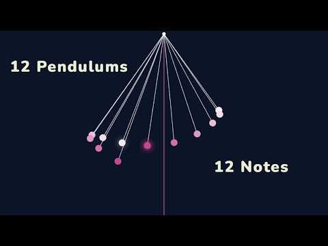Musical Pendulum Wave | JavaScript Creative Coding