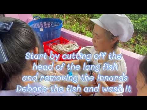 How to make A-Pong Pancake and stuffed fish ✨🫶🏻