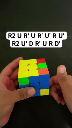 Ga Perm algorithm and finger tricks (one of the easiest G perms)