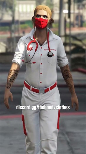 Rettungsdienst Kleidung❤️ #fivem #eup #fivemeup #fivemmedic #medic #rettungsdienst #gtaeup #roleplay