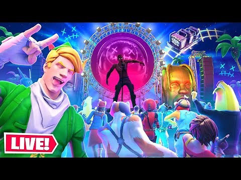 Fortnite x Travis Scott Concert LIVE Event
