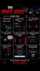 The Private Server | Roblox Horror Story
