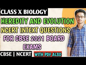 Full Ncert Intext Questions Heredity and Evolution Class 10 Science
