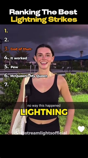 Ranking The Best Lightning Strikes ⭐️