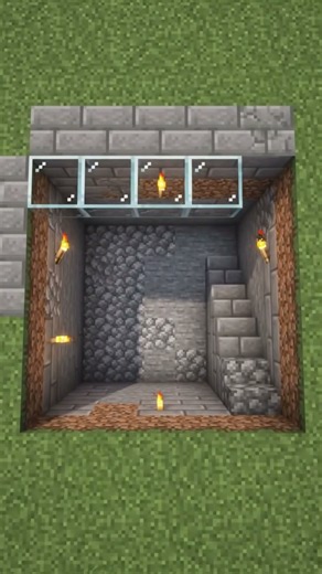 Underground minecraft house!