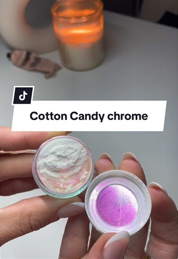 Cotton Candy Chrome Nail Tutorial for Summer