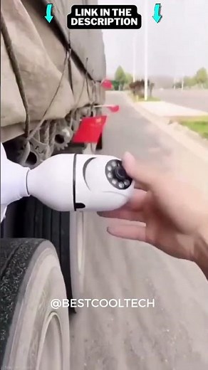 Light Bulb Camera: Fast & Easy Home Security Solution with 360° Motion Detection #gadgets #amazon