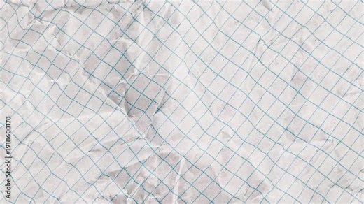 Crumpled paper animation,, white texture animation, black paper, old texture animation, Beige kraft paper noise texture 4K stop motion video Brown vintage old paper stop motion background