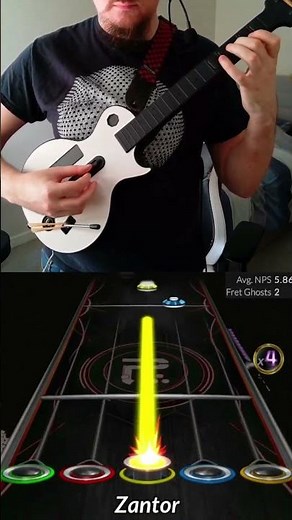 New Periphery Song Everyone Dies Alone Solo in Clone Hero! #shorts