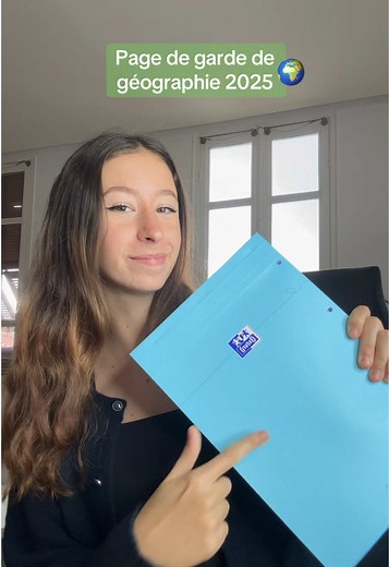 Page de garde de géographie 2025 pour la rentrée
