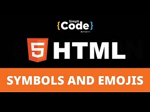 HTML Symbols & HTML Emojis Explained | HTML Symbol Entities | HTML Emojis| HTML Tutorial| SimpliCode
