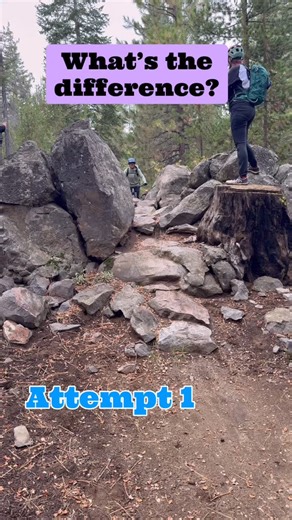 Bekah Rottenberg on Instagram: "3 attempts, 1 success. You could say the difference was: 🚵‍♀️ speed 🚵‍♀️ commitment 🚵‍♀️ where the rider is looking 👀 but what truly allowed for success? 👉A community of riders willing to session. 👉 A community of women who embraced a growth mindset 👉 A coach to demonstrate a line that at first appeared unridable, was actually ridable. Looking to join such a community? Join the Brave Endeavors TEAM: MTB Skills and Strength Training. A team of mostly women w