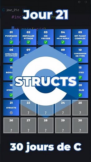 Les structures en C