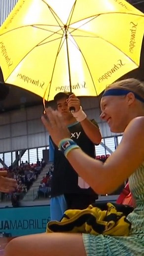 Oops! Sorry Coach Moment in Tennis