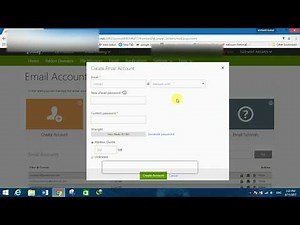 how to create an email address with your own domain name