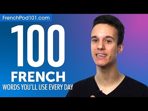 100 French Words You'll Use Every Day - Basic Vocabulary #50