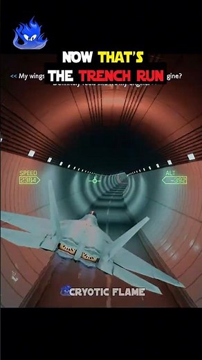 NOW That's the TRENCH RUN #acecombat