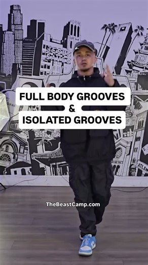 Full Body Grooves & Isolated Grooves 🗣️: @beast.salonga 💡: inspiration & knowledge came from @kevin_paradox 🙏🏽 🧥: @ryokorain @ryokojames 🧢: @24karatsofficial 💻: thebeastcamp.com we have a basics program by Beast with classes 5 minutes and under with a program recap! 150 Dance Classes starting at $10 a month! #Krump #Dance #daily | The Beast Camp