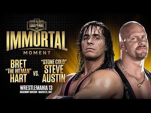 Bret Hart vs. Steve Austin - WWE Hall of Fame Immortal Moment