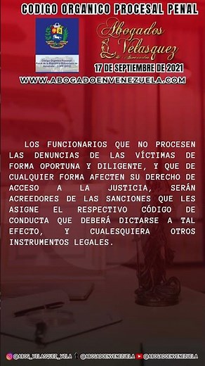 Artículo 23 del Código Orgánico Procesal Penal (COPP) de Venezuela