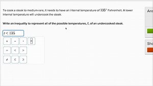 Inequalities word problems