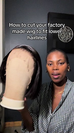 Not everyone is lucky when it comes to factory made units , but heres a few tricks that i do to make sure i am able to fit and install my factory made wigs #wigs #lowhairline #wigsbyeve #wiginstallation #wiginstalltutorial