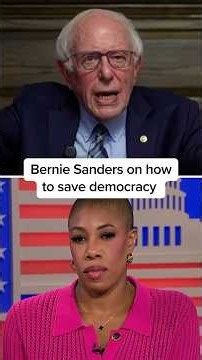 Bernie Sanders on how to save democracy