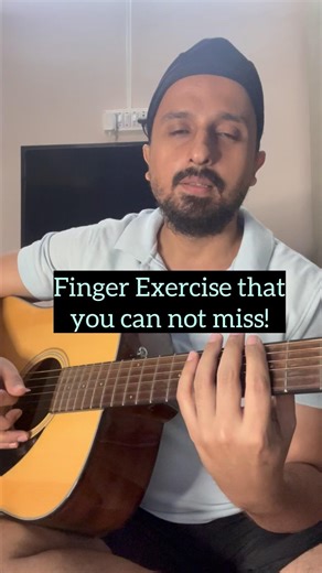 Finger exercise that you can not miss | Guitar Tutorial by Sanmeet Bagga
