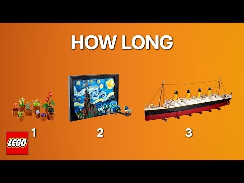 How Long Does a LEGO Set Take to Build?