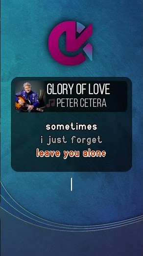 Glory Of Love Karaoke #karaoke #music #lyrics #song #gloryoflove #petercetera