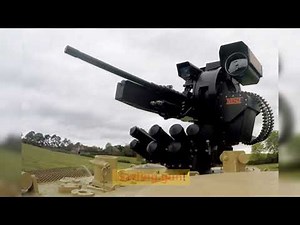 The Future of Drone Defense? This 20 mm Gatling gun!
