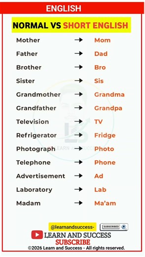 Stop Saying Long Words! ❌ Speak English Like a Native 🗣️