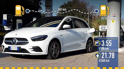 Mercedes-Benz Classe B EQ Power, le test de consommation réelle